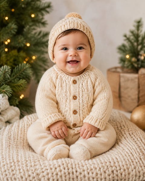 Christmas — baby photo style