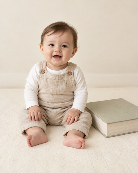 First Book — baby photo style