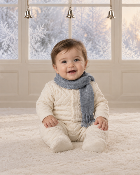 Silver Bell Morning — baby photo style