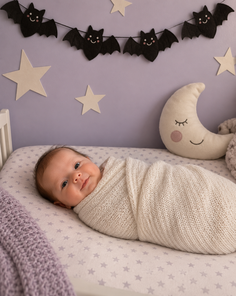 Bat Parade Nursery — baby photo style