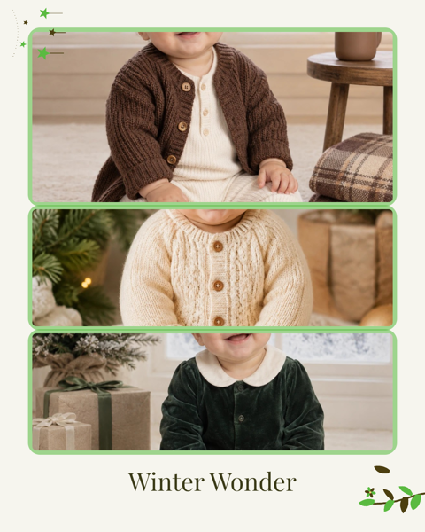 Winter Wonder — editable collages template